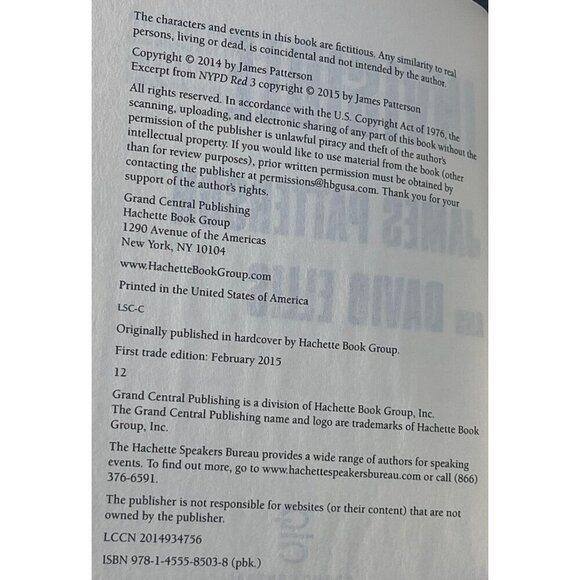 Invisible (Invisible, 1) Mass Market Paperback – November 24, 2015 Patterson & E - Picture 5 of 5